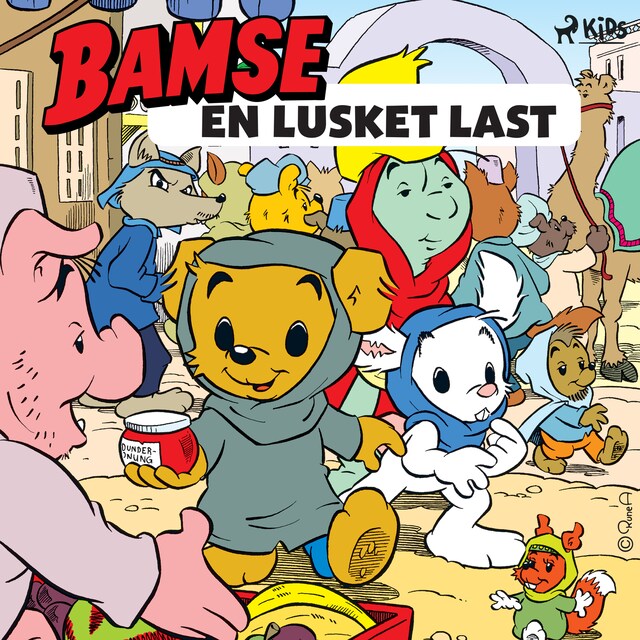 Bogomslag for Bamse - En lusket last