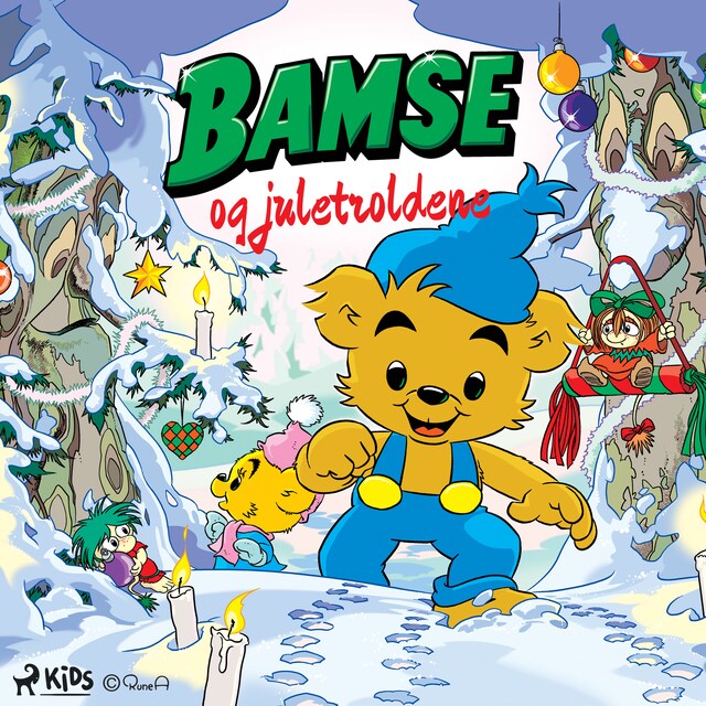 Bogomslag for Bamse og juletroldene