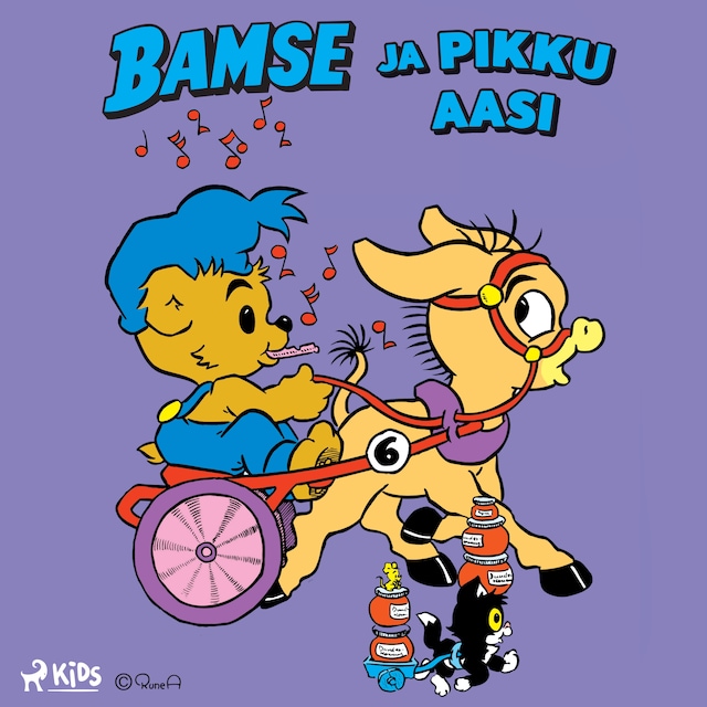 Copertina del libro per Bamse ja Pikku Aasi