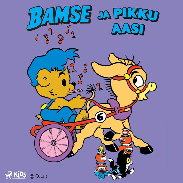 Portada de libro para Bamse ja Pikku Aasi