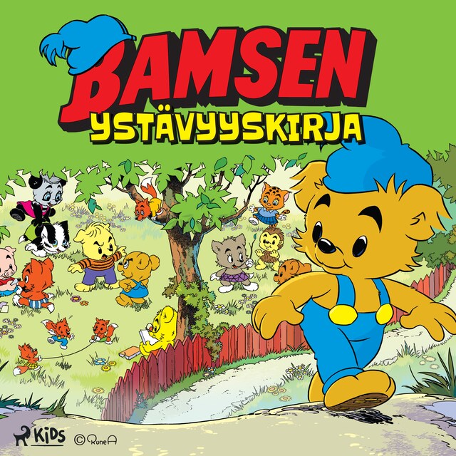 Book cover for Bamsen ystävyyskirja