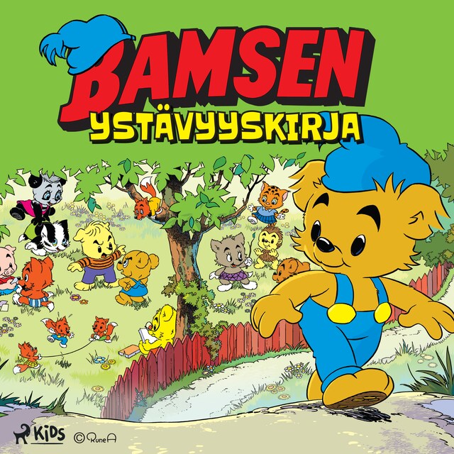 Couverture de livre pour Bamsen ystävyyskirja