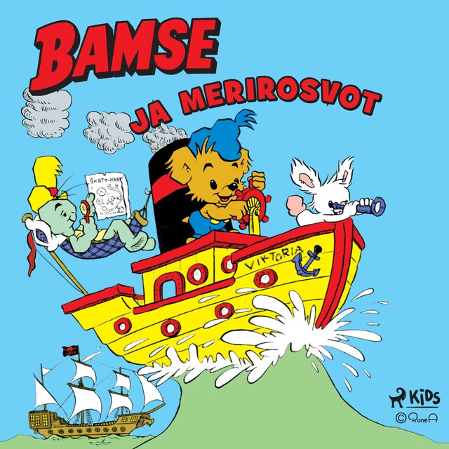 Copertina del libro per Bamse ja merirosvot