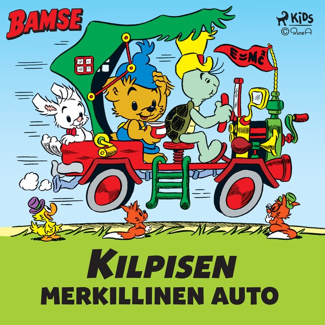 Portada de libro para Bamse - Kilpisen merkillinen auto