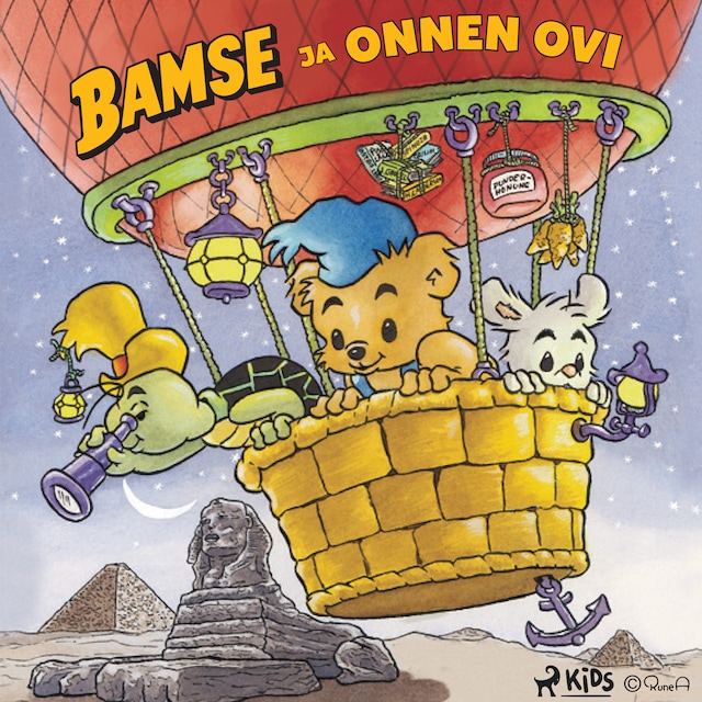 Buchcover für Bamse ja Onnen ovi