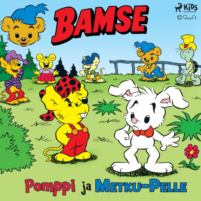 Copertina del libro per Bamse - Pomppi ja Metku-Pelle