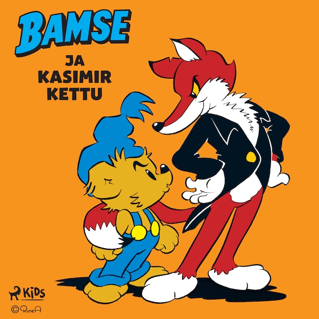 Boekomslag van Bamse ja Kasimir Kettu