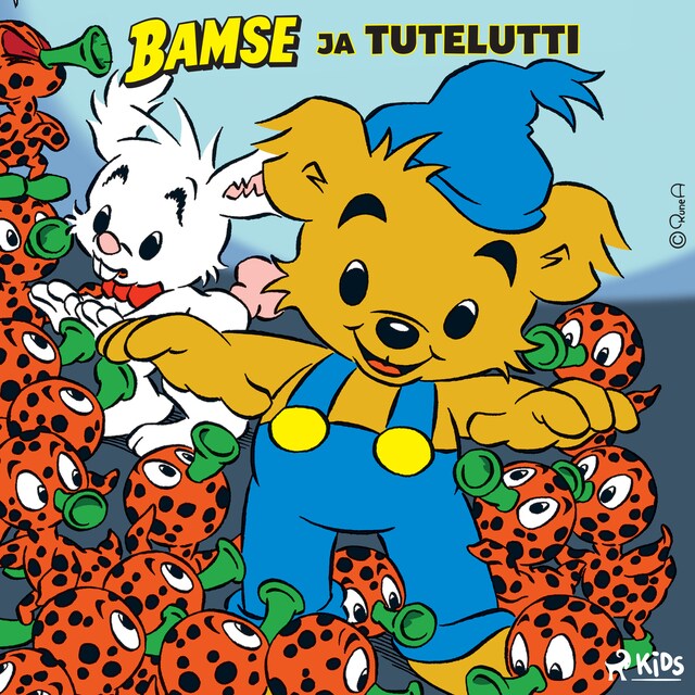Okładka książki dla Bamse ja Tutelutti