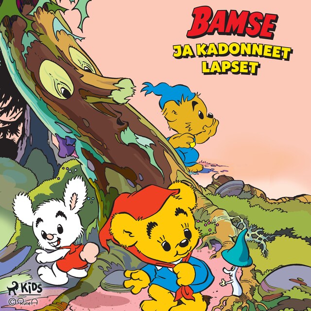 Kirjankansi teokselle Bamse ja kadonneet lapset