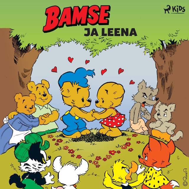 Couverture de livre pour Bamse ja Leena