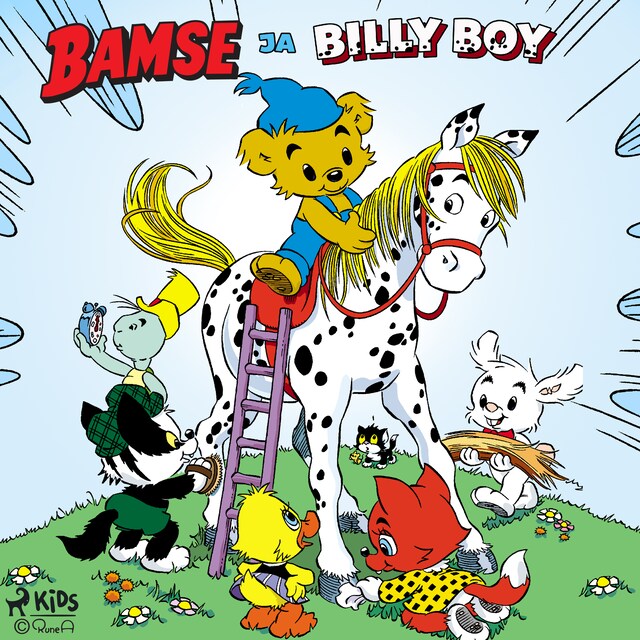 Okładka książki dla Bamse ja Billy Boy