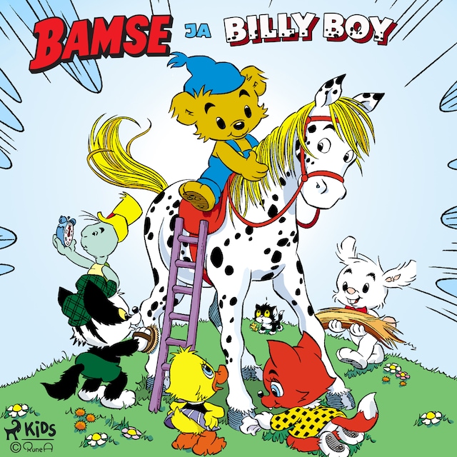 Couverture de livre pour Bamse ja Billy Boy