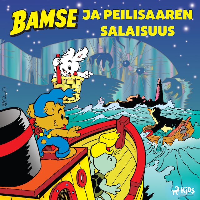 Okładka książki dla Bamse ja Peilisaaren salaisuus