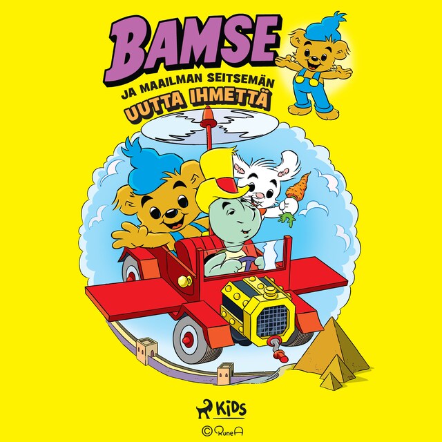 Book cover for Bamse ja maailman seitsemän uutta ihmettä