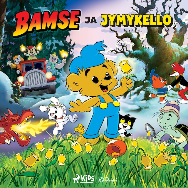 Kirjankansi teokselle Bamse ja jymykello