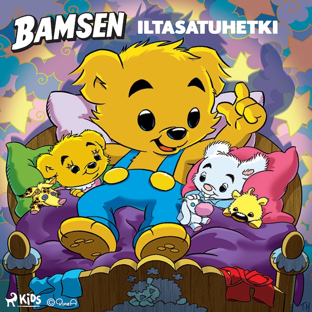 Copertina del libro per Bamsen iltasatuhetki