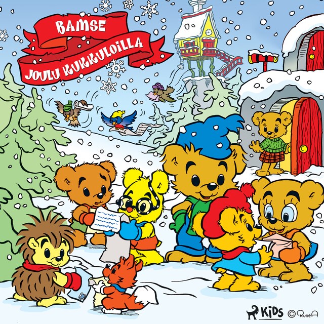 Book cover for Bamse - Joulu kukkuloilla