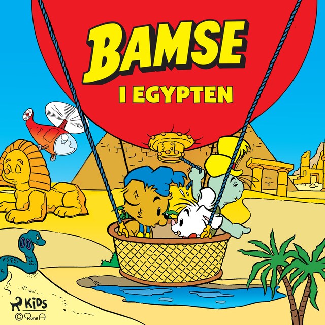 Bogomslag for Bamse i Egypten