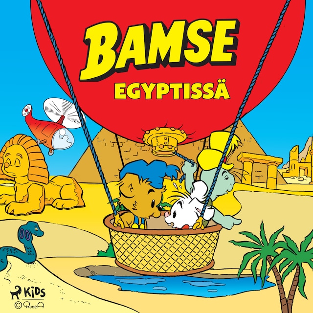 Portada de libro para Bamse Egyptissä