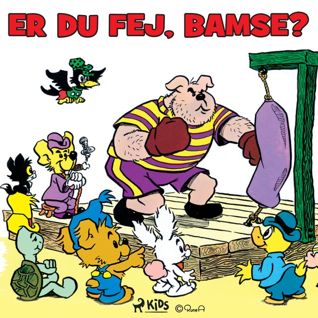 Bogomslag for Er du fej, Bamse?