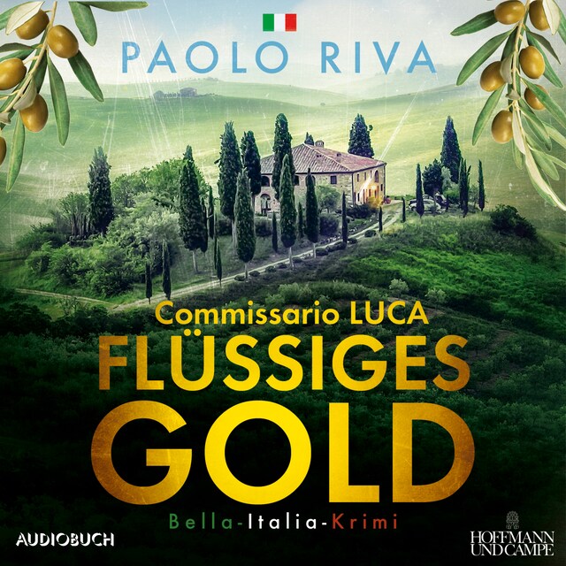 Book cover for Flüssiges Gold - Ein Fall für Commissario Luca