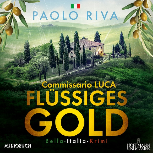 Couverture de livre pour Flüssiges Gold - Ein Fall für Commissario Luca
