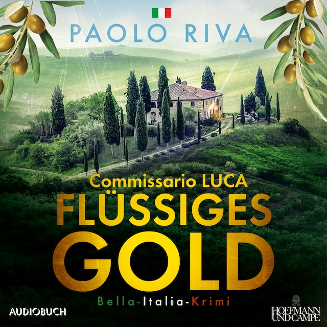 Portada de libro para Flüssiges Gold - Ein Fall für Commissario Luca