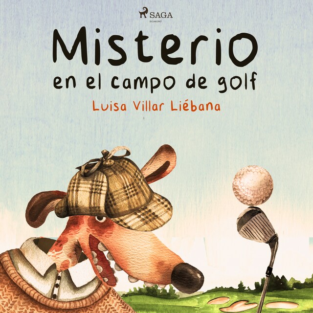 Buchcover für Misterio en el campo de golf