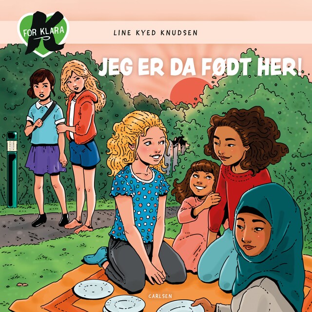 Bogomslag for K for Klara (23) - Jeg er da født her!