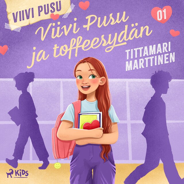 Boekomslag van Viivi Pusu ja toffeesydän