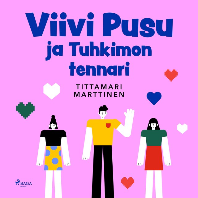 Portada de libro para Viivi Pusu ja Tuhkimon tennari