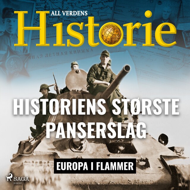 Portada de libro para Historiens største panserslag