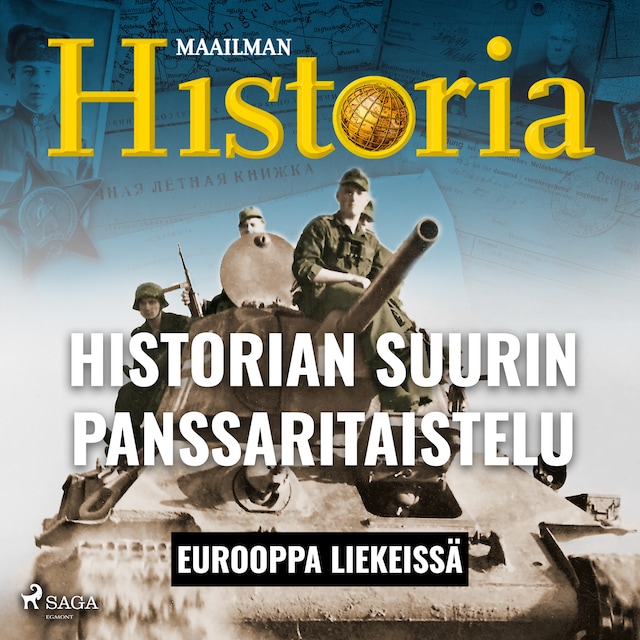 Book cover for Historian suurin panssaritaistelu