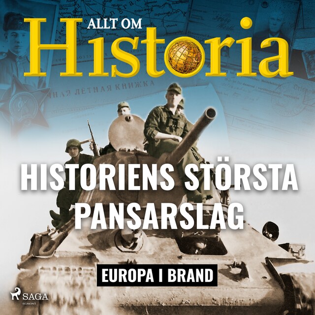 Book cover for Historiens största pansarslag