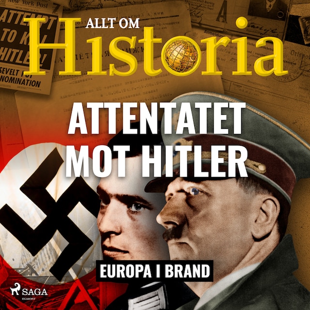 Copertina del libro per Attentatet mot Hitler