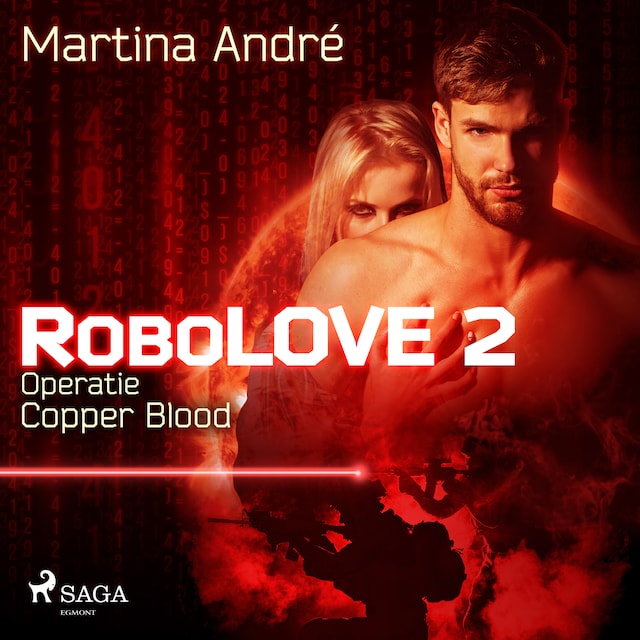 Book cover for Robolove #2 - Operatie Copper Blood