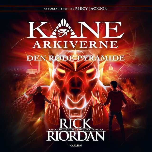 Book cover for Kane Arkiverne 1 - Den røde pyramide