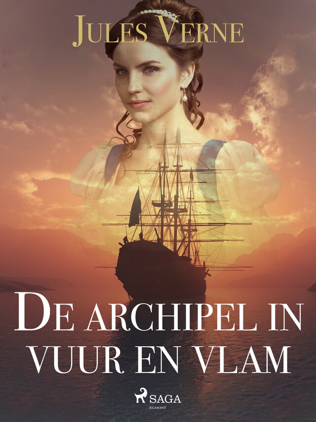Okładka książki dla De archipel in vuur en vlam