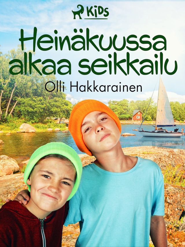 Copertina del libro per Heinäkuussa alkaa seikkailu