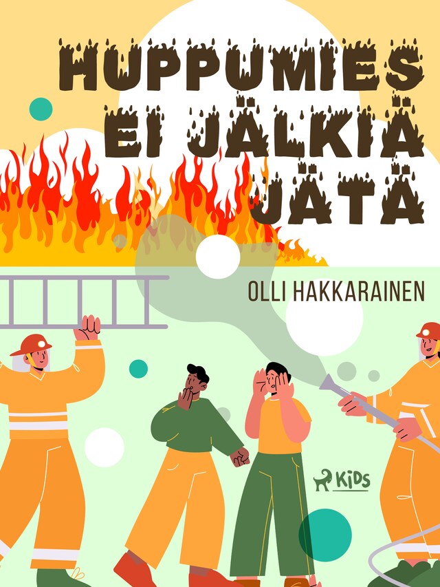 Copertina del libro per Huppumies ei jälkiä jätä