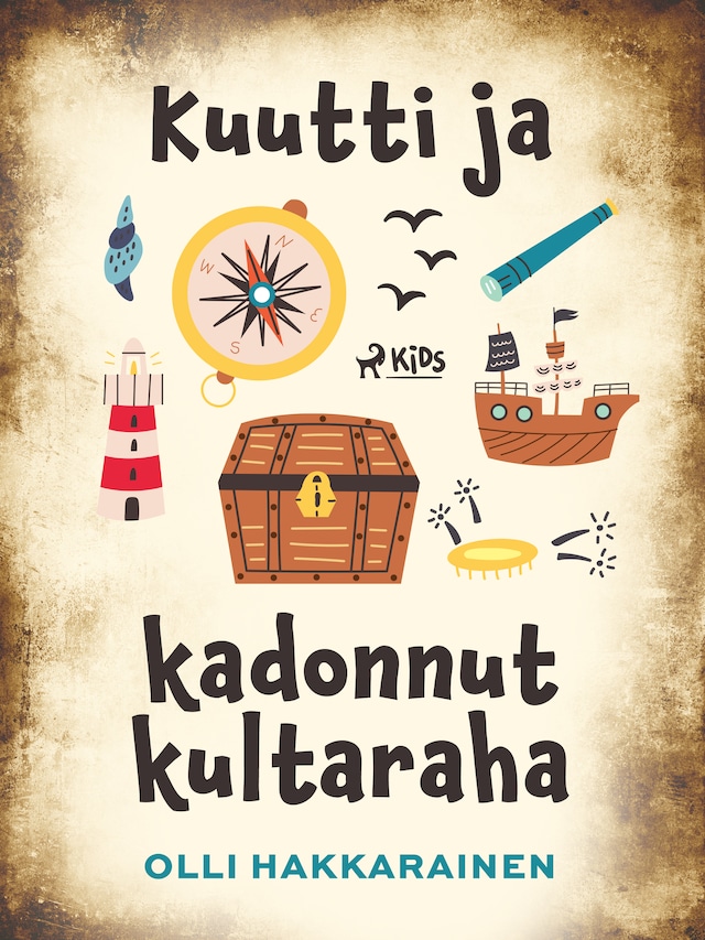 Couverture de livre pour Kuutti ja kadonnut kultaraha