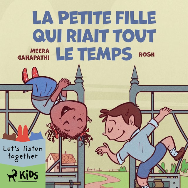 Okładka książki dla La Petite Fille qui riait tout le temps