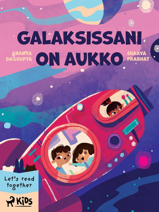 Couverture de livre pour Galaksissani on aukko