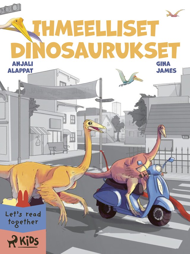 Book cover for Ihmeelliset dinosaurukset