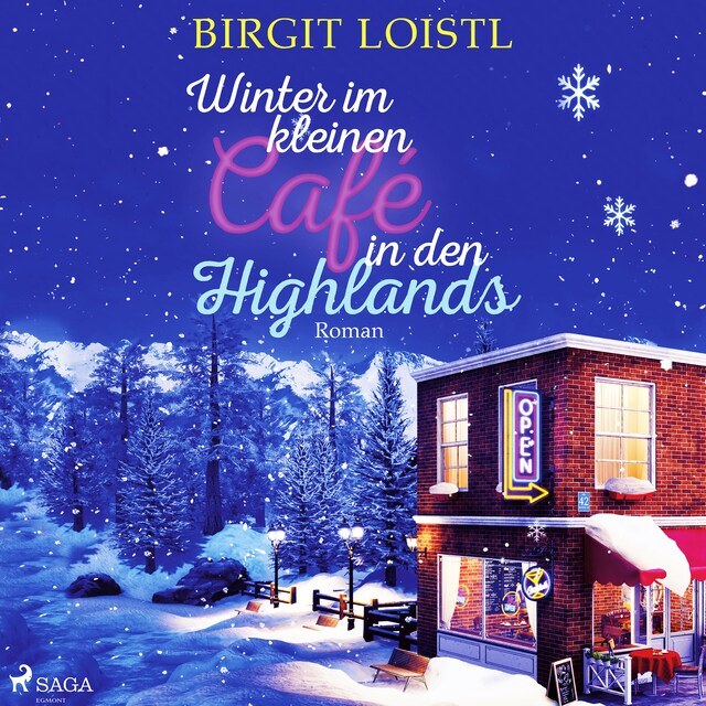 Portada de libro para Winter im kleinen Café in den Highlands (Große Gefühle in Schottland 2)