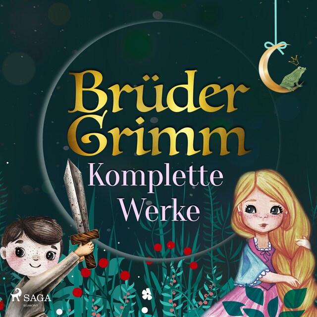 Book cover for Brüder Grimms komplette Werke