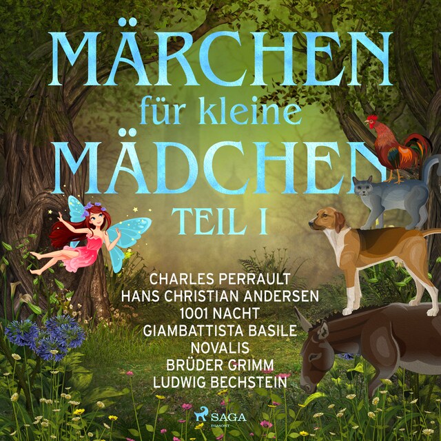 Buchcover für Märchen für kleine Mädchen I