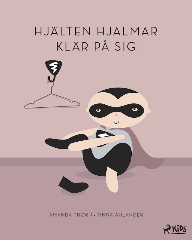 Book cover for Hjälten Hjalmar klär på sig