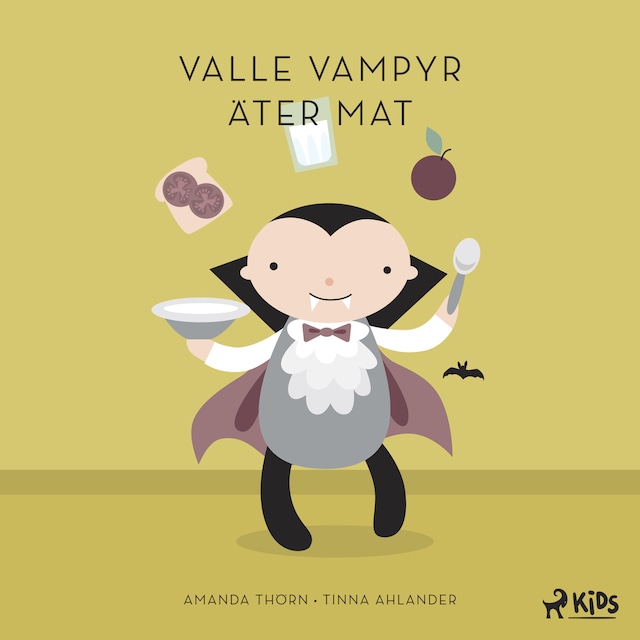 Book cover for Valle Vampyr äter mat