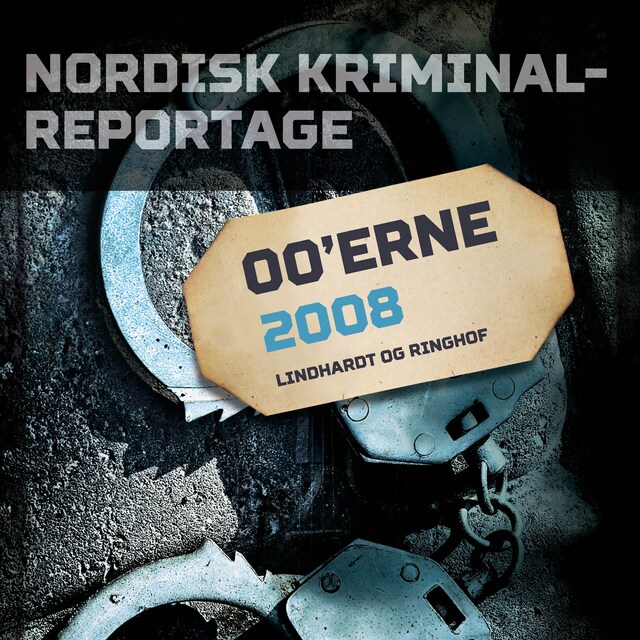 Kirjankansi teokselle Nordisk Kriminalreportage 2008